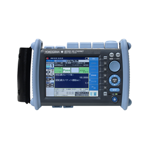 手持型乙太網路測量儀<br/><small>Portable Ethernet Testers</small>  |產品總覽|光通訊測量、雷射解決方案|横河計測株式会社<br>Yokogawa Test & Measurement Corporation